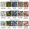  625Pcs 15 Styles Natural Mixed Gemstone Beads G-NB0004-10-4