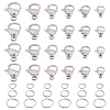 Tarnish Resistant 304 Stainless Steel Lobster Claw Clasps STAS-LP0002-12-1