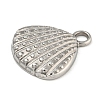 Non-Tarnish 304 Stainless Steel Pendants STAS-N103-107P-2