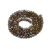 Electroplate Glass Beads Strands EGLA-A044-T4mm-L16-3