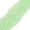Electroplate Glass Beads Strands EGLA-A034-J3mm-L04-1