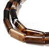 Dyed Natural Agate Beads Strands G-G203-01E-4