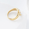 304 Stainless Steel Glass Finger Rings LS-MD8256-1-3
