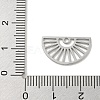 304 Stainless Steel Pendants STAS-M067-07P-3