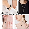 1 Strand Natural Black Onyx Beads Strands G-YW0002-57A-6
