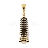 304 Stainless Steel Big Pendants STAS-K283-29AG-1