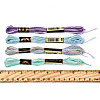 24 Skeins 6 Colors 6-Ply Polyester Embroidery Floss OCOR-FS0001-04-5