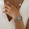 Alloy Enamel Link Bracelets for Women FS-WGF2A9E-02-1