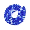 Transparent Glass Beads Strands EGLA-A044-T8mm-MB31-3