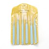 Tarnish Resistant 201 Stainless Steel Beading Tweezers Sets TOOL-F006-11C-2