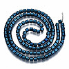 Electroplate Non-magnetic Synthetic Hematite Beads Strands G-T114-61-04-2