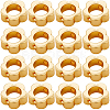 30Pcs Brass Bead Frame KK-SC0006-49-1