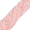 Transparent Glass Beads Strands EGLA-N028-01A-A10-2