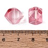 Electroplate Transparent Glass Beads EGLA-Q140-01-A03-3
