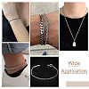 304 Stainless Steel Twist Rope Chains CHS-YS0001-08-10