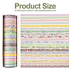 20 Rolls Paper Adhesive Tape Set DIY-TAC0023-42D-4