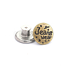 Alloy Button Pins for Jeans PURS-PW0009-01I-01AB-1