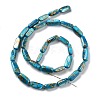 Natural Freshwater Shell Dyed Beads Strands SHEL-D082-18C-2