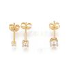 925 Sterling Silver Stud Earrings Set STER-D033-17G-1