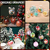10Pcs Transparency Acrylic Christmas Balls Pendants DIY-CP0013-38A-5