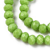 Opaque Solid Color Glass Beads Strands EGLA-A034-P3mm-D30-3