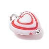 Opaque Acrylic Pendants PALLOY-JF04352-01-4