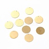 Ion Plating(IP) 304 Stainless Steel Pendants STAS-F271-02E-G-1