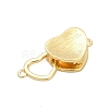 Brass Interlocking Clasps KK-U059-04G-1