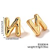 Brass Stud Earrings UV9543-14-1