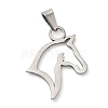 Non-Tarnish 304 Stainless Steel Pendants X-STAS-D069-03P-2