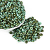 Picasso Glass Seed Beads SEED-N010-01F-1