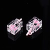 Imitation Drink Resin Pendants CRES-S359-32L-3
