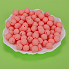 Round Silicone Focal Beads SI-JX0046A-108-3