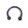 303 Stainless Steel Circular/Horseshoe Barbell Nose Rings WG86D19-08-1