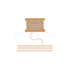10 Yards Polyester Picot Lace Trim SENE-WH0003-42A-7
