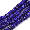 Natural Trochid Shell/Trochus Shell Beads Strands SHEL-S258-081-B03-1