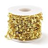 Handmade Eco-friendly Brass Curved Bar Link Chain CHC-E023-29G-2