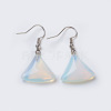 Natural & Synthetic Gemstone Dangle Earrings EJEW-F162-G-3