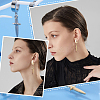 Unicraftale DIY Dagger Drop Earring Making Kit STAS-UN0036-34-7