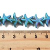 Synthetic Turquoise Dyed Beads Strands G-P507-04K-4