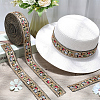 Polyester Embroidery Paillette Ribbon OCOR-WH20003-39A-3