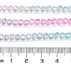Transparent Painted Glass Beads Strands DGLA-A034-T3mm-A10-3