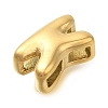 Ion Plating(IP) 304 Stainless Steel Slide Charms STAS-B075-37G-K-2