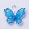 Polyester Butterfly Decoration DIY-WH0018-03B-2