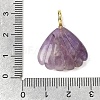 Natural Amethyst Carved Pendants G-C282-05F-3