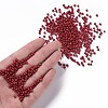 Baking Paint Glass Seed Beads SEED-S001-K14-4