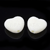 Flocky Acrylic Beads FIND-T046-34-08-2