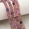 Natural Auralite Beads Strands G-Z139-A01-6mm-1