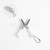 Stainless Steel Safe Portable Travel Scissors WG39274-01-1