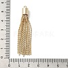 Brass Box Chains Tassels Pendant X-KK-K276-02G-3